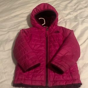 Reversible Toddler North Face coat. Size 3T